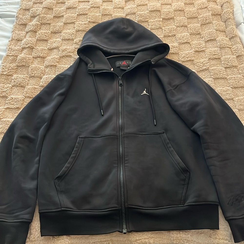 Men’s Jordan, M, Black/White.